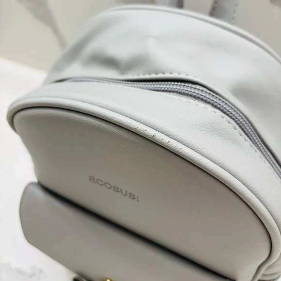 ECOSUSI Mini Backpack, Grey - Picture 6 of 9